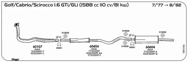 Изпускателна система SIGAM               
