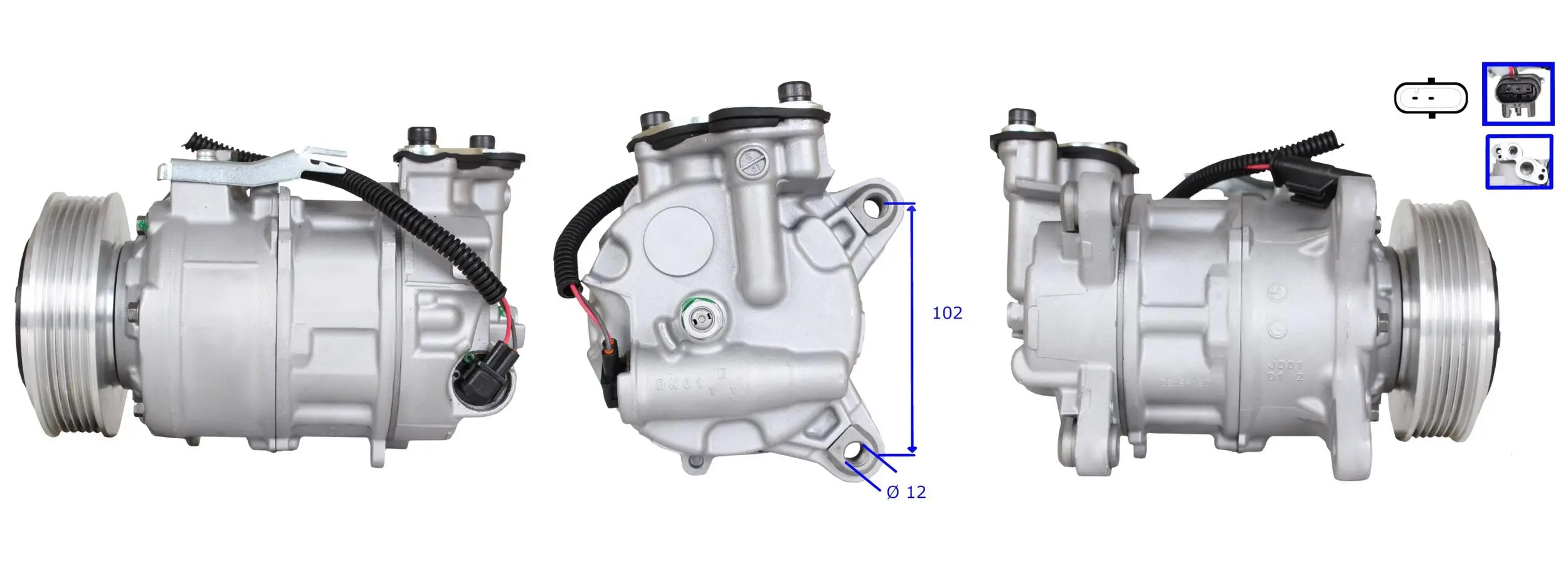 компресор, климатизация DRI                 