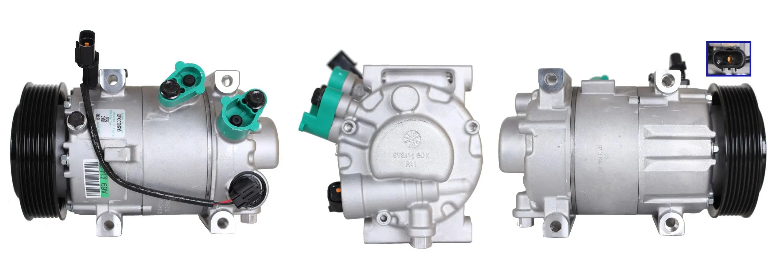 компресор, климатизация DRI                 