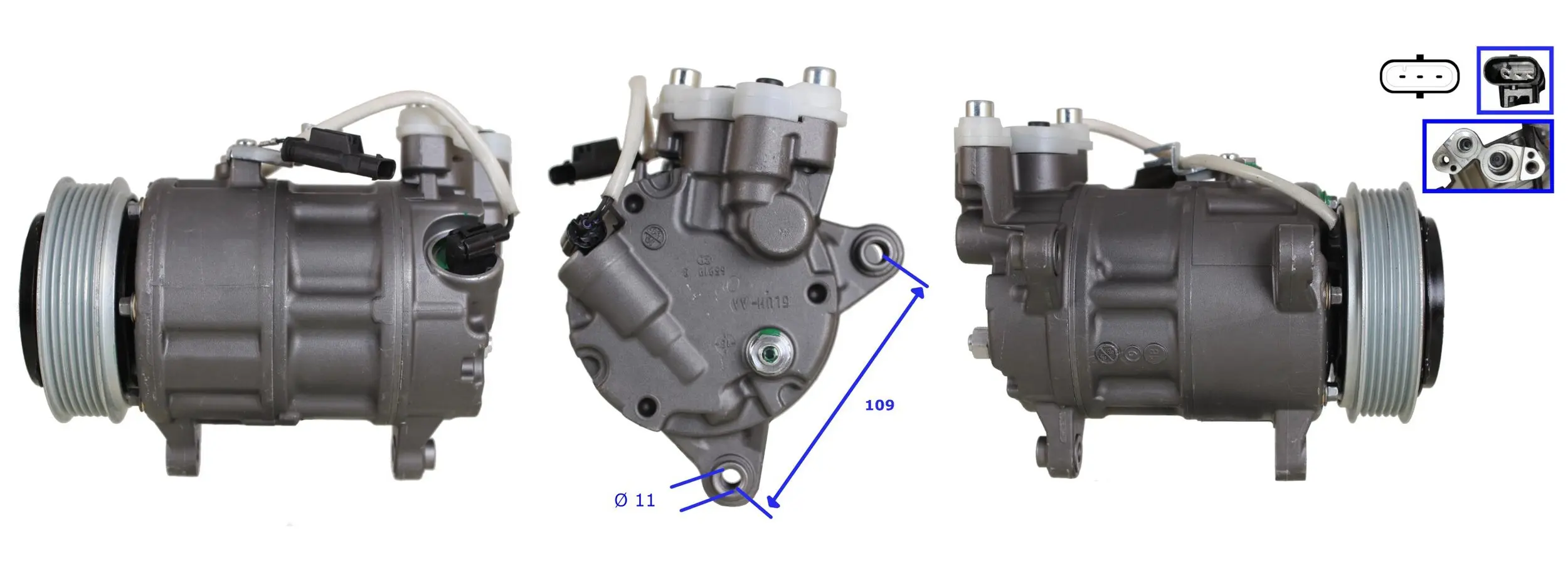 компресор, климатизация DRI                 