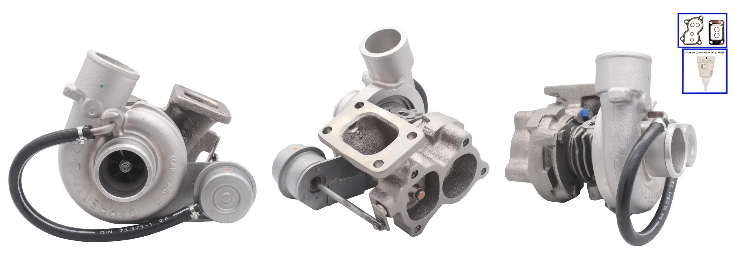 турбина, принудително пълнене с въздух DRI                 