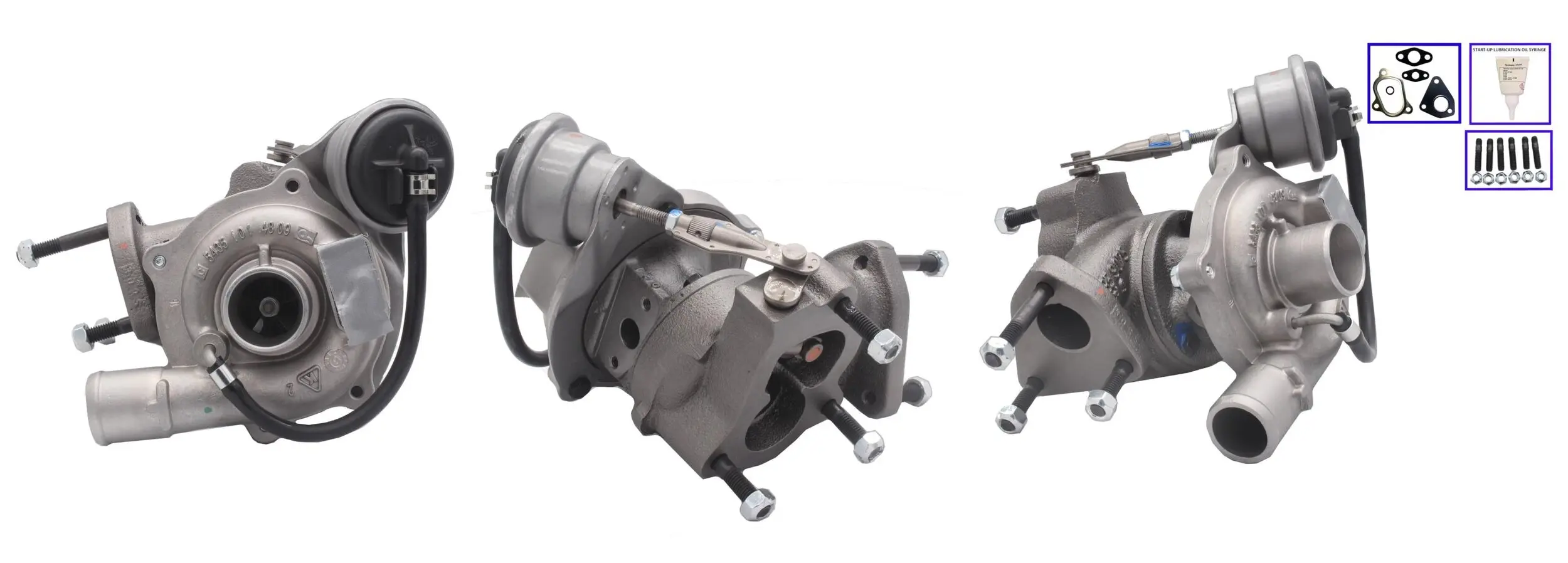 турбина, принудително пълнене с въздух DRI                 