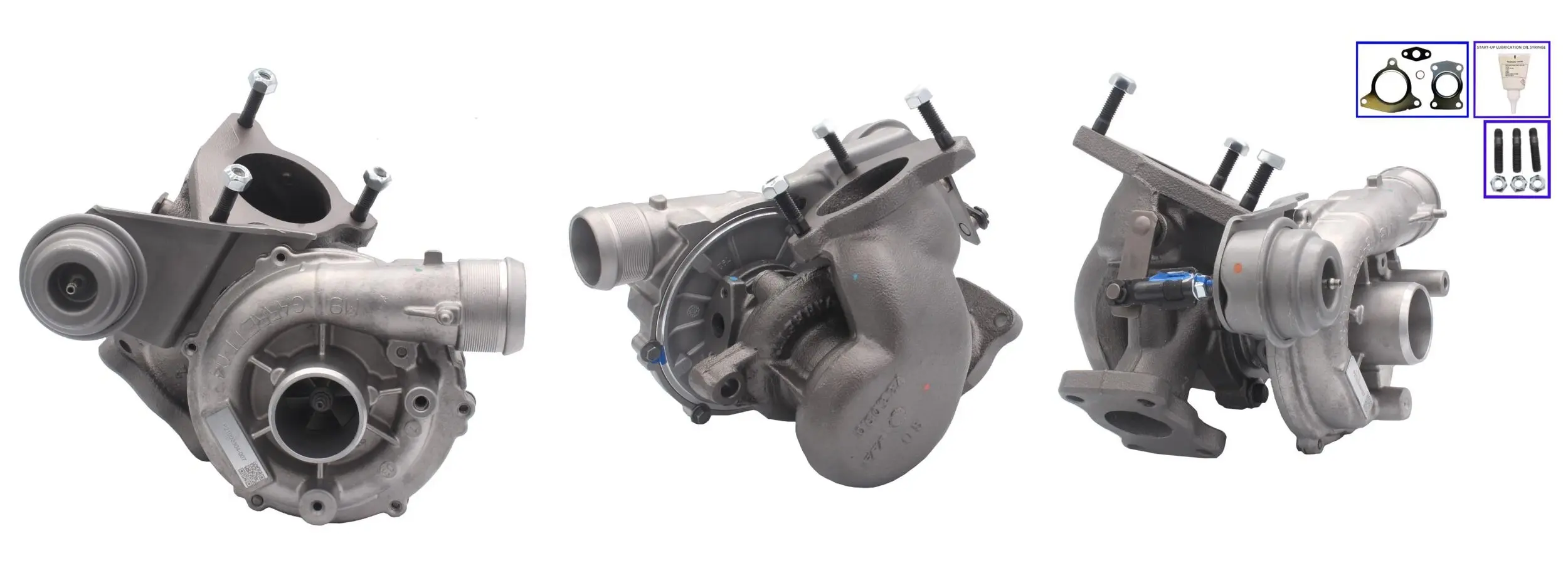 турбина, принудително пълнене с въздух DRI                 