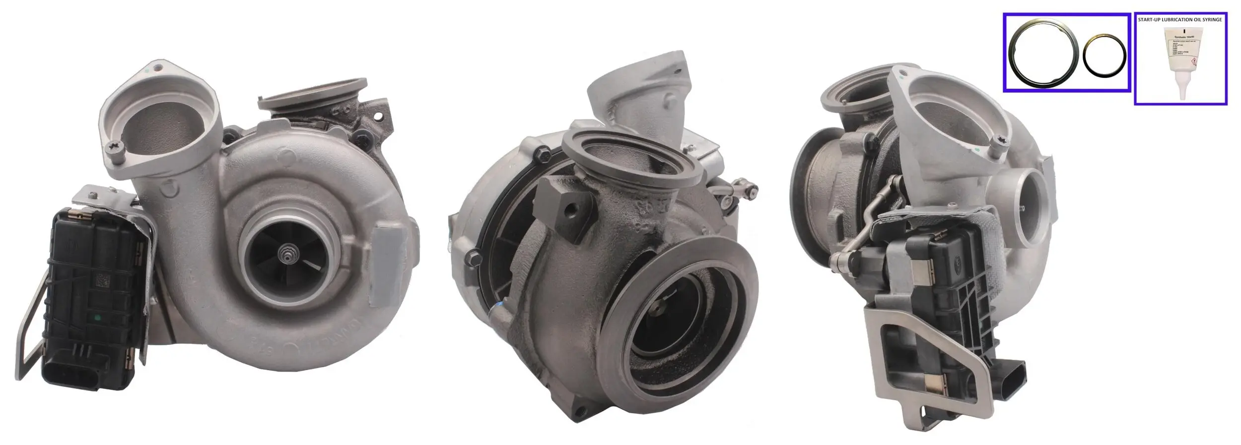 турбина, принудително пълнене с въздух DRI                 