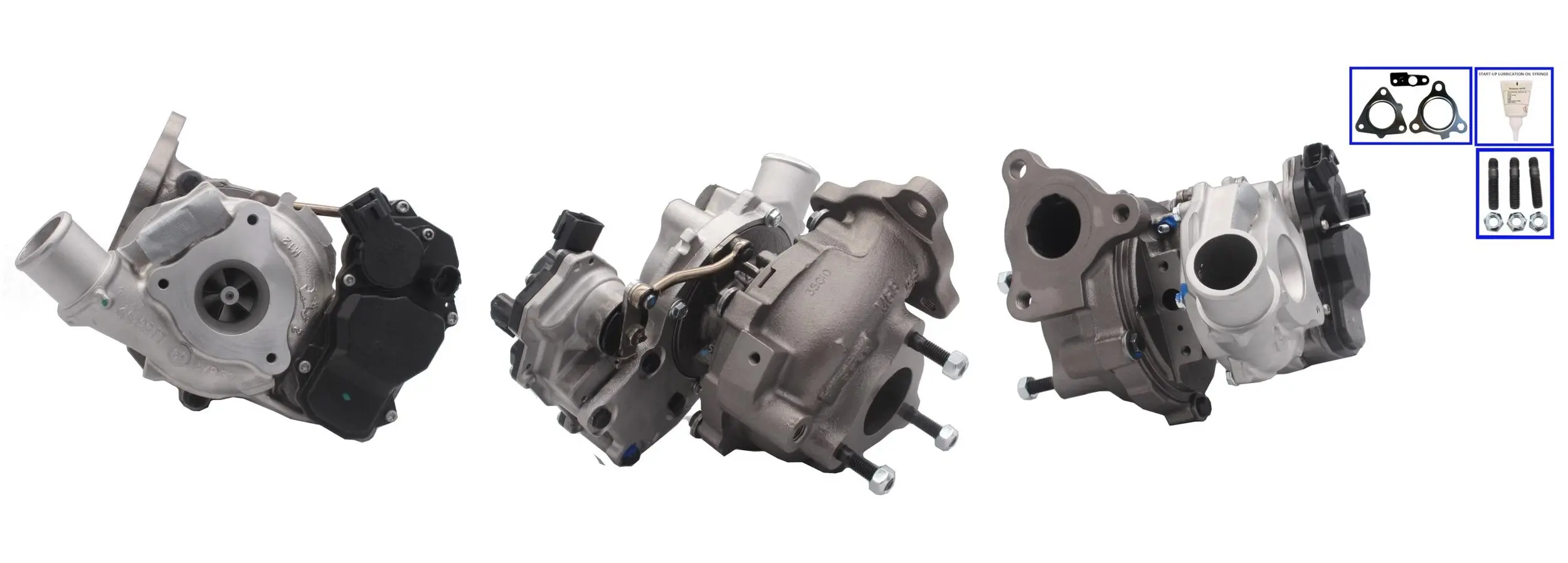 турбина, принудително пълнене с въздух DRI                 