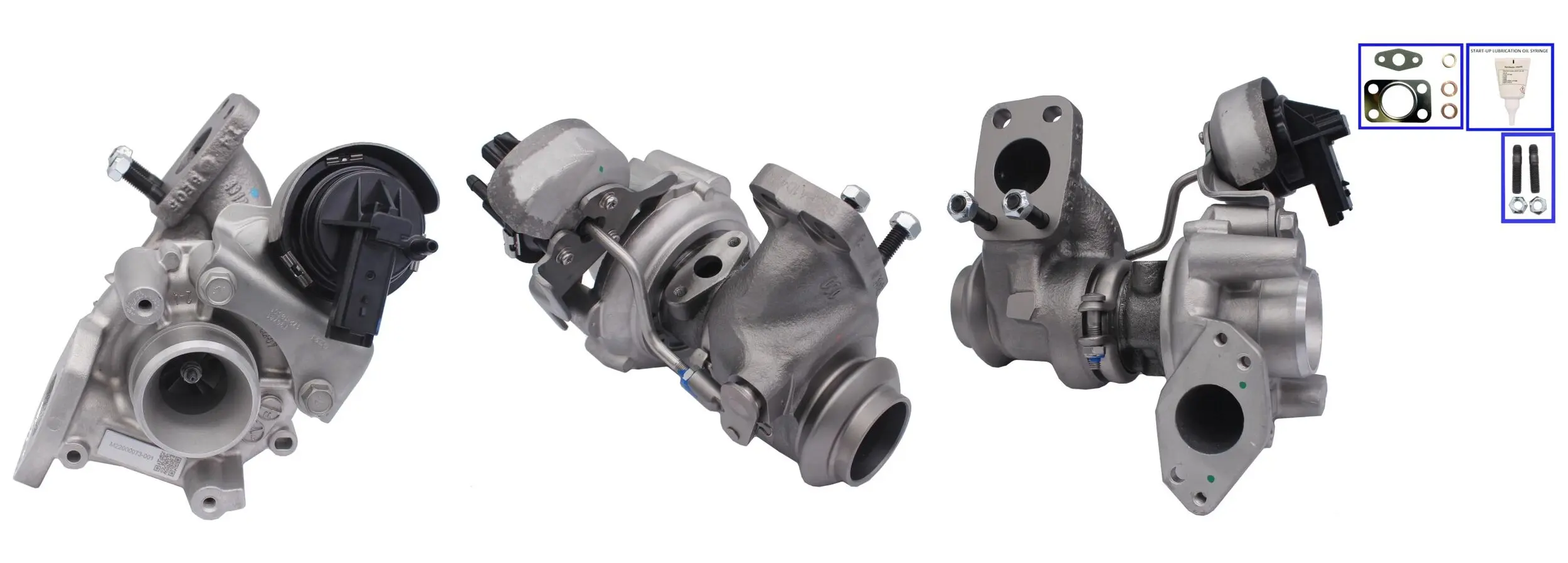 турбина, принудително пълнене с въздух DRI                 