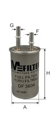 горивен филтър MFILTER             