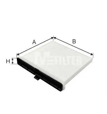 Филтър купе (поленов филтър) MFILTER             