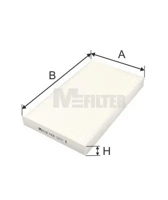 Филтър купе (поленов филтър) MFILTER             
