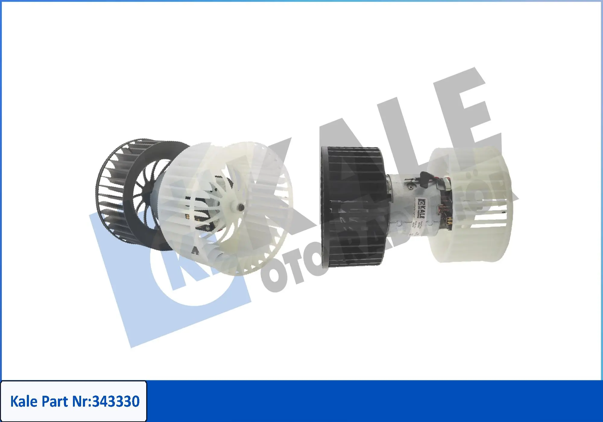 вентилатор вътрешно пространство KALE OTO RADYATOR   