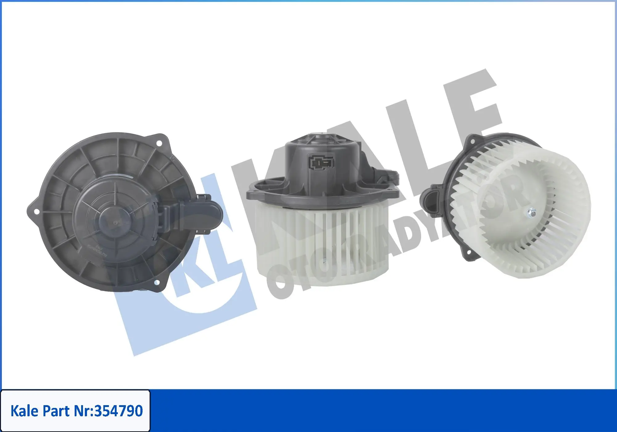 вентилатор вътрешно пространство KALE OTO RADYATOR   