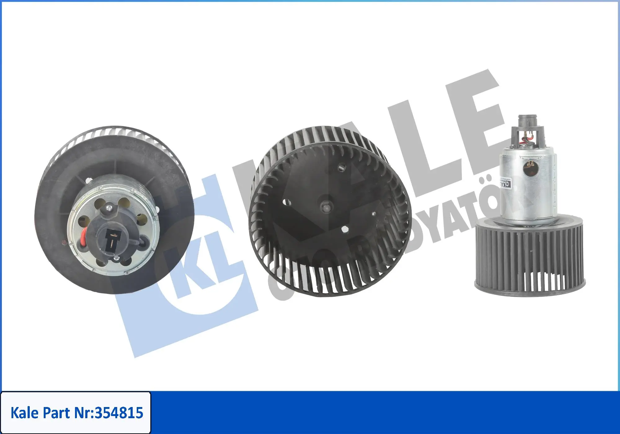 вентилатор вътрешно пространство KALE OTO RADYATOR   