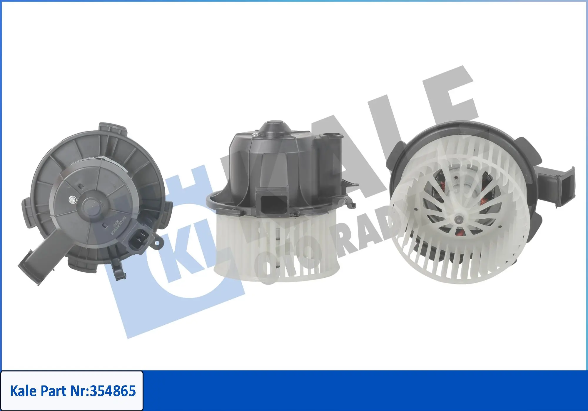 вентилатор вътрешно пространство KALE OTO RADYATOR   