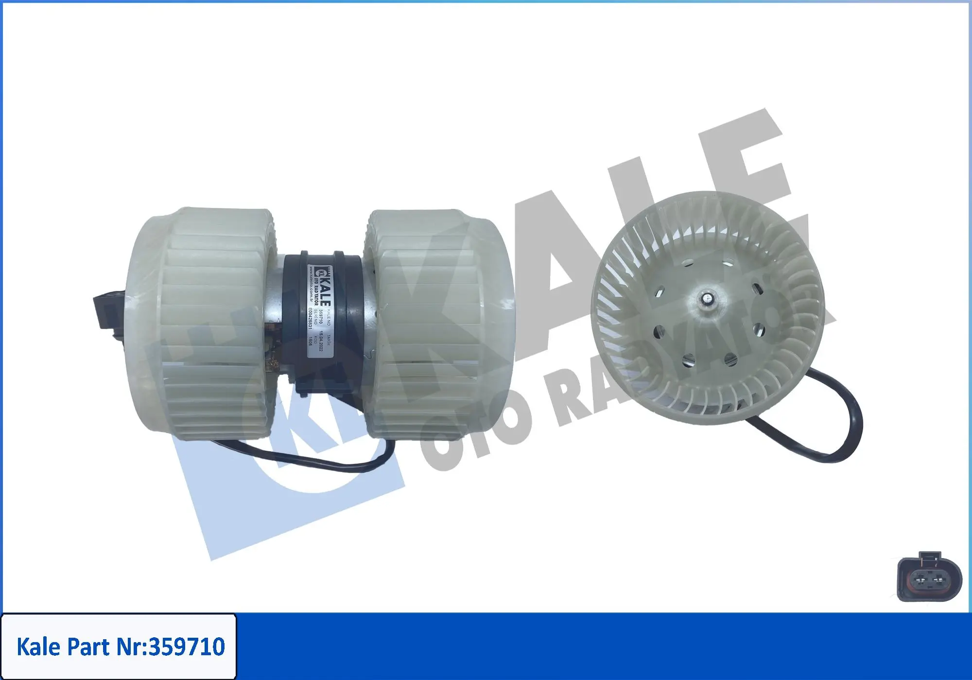 вентилатор вътрешно пространство KALE OTO RADYATOR   