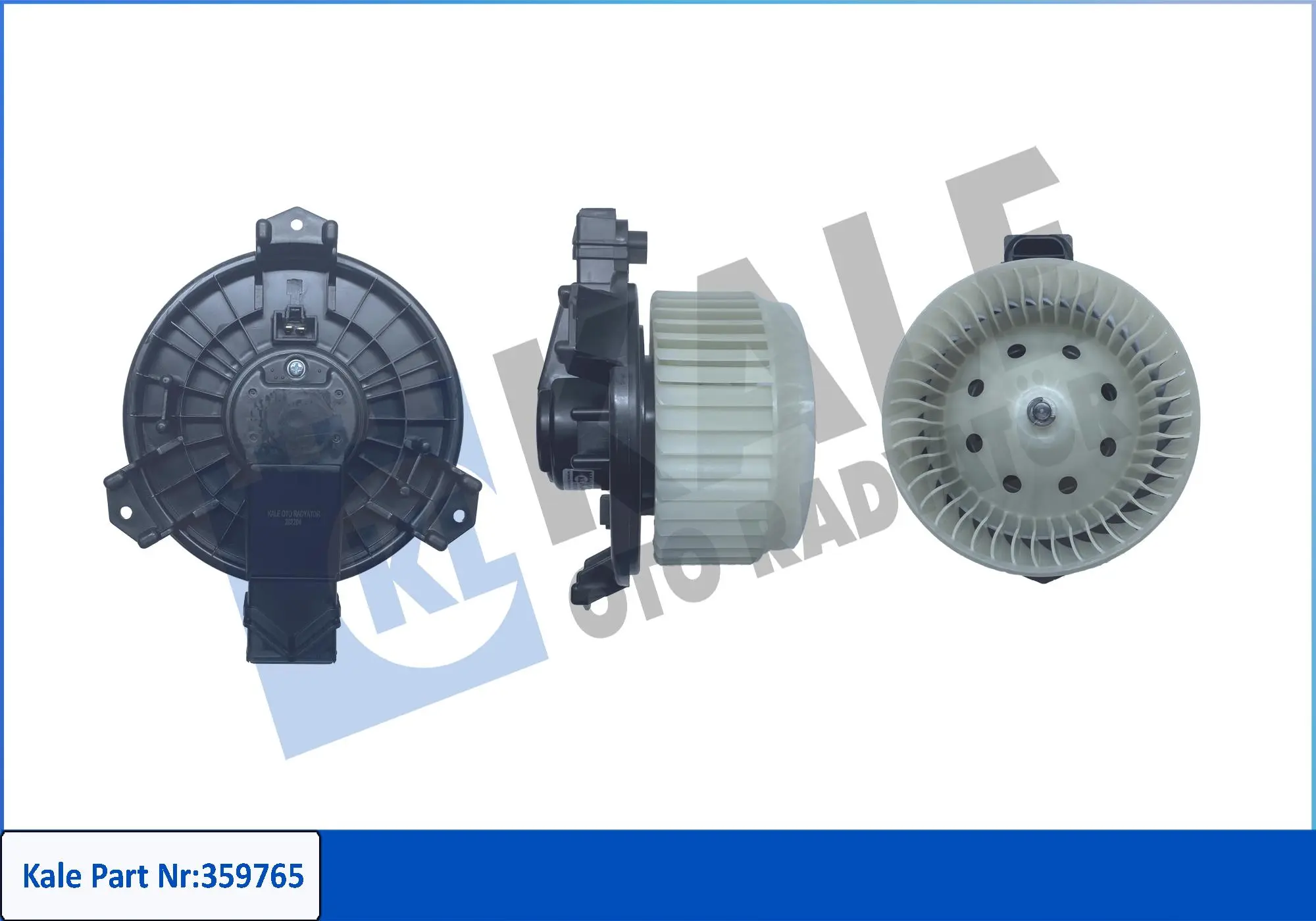 вентилатор вътрешно пространство KALE OTO RADYATOR   