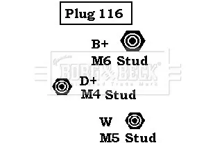 генератор BORG & BECK         