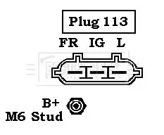 генератор BORG & BECK         