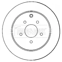 спирачен диск BORG & BECK         