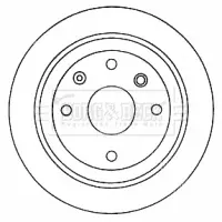 спирачен диск BORG & BECK         