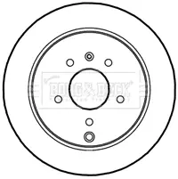 спирачен диск BORG & BECK         