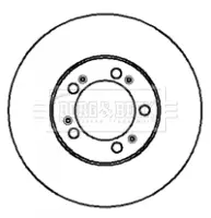 спирачен диск BORG & BECK         