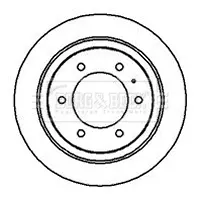 спирачен диск BORG & BECK         