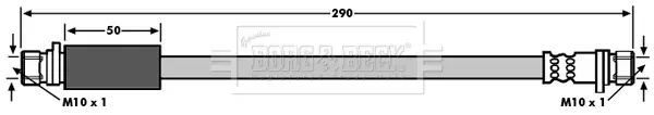 спирачен маркуч BORG & BECK         