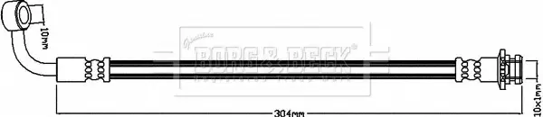 спирачен маркуч BORG & BECK         