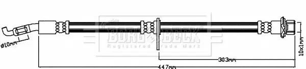 спирачен маркуч BORG & BECK         
