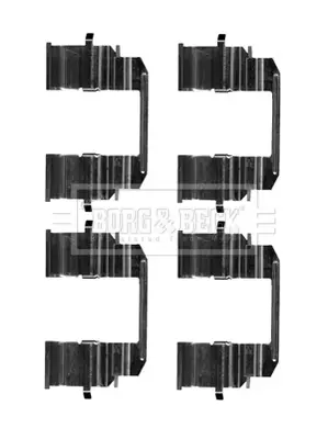 Принадлежности накладки за SUBARU IMPREZA седан (GD, GG) 1.6 AWD BBK1513 BORG & BECK         