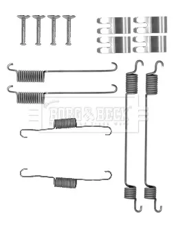 комплект принадлежности, спирани челюсти BORG & BECK         