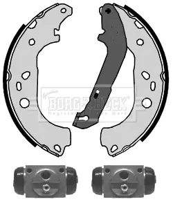 комплект спирачна челюст BORG & BECK         