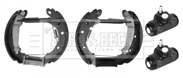 комплект спирачна челюст BORG & BECK         