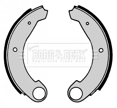 комплект спирачна челюст BORG & BECK         