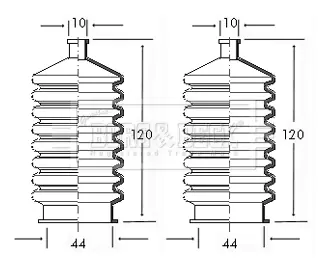 комплект маншон, кормилно управление BORG & BECK         