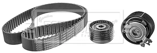 комплект ангренажен ремък BORG & BECK         