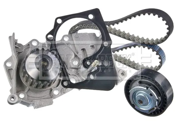 водна помпа- к-кт ангренажен ремък BORG & BECK         