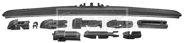 перо на чистачка BORG & BECK         