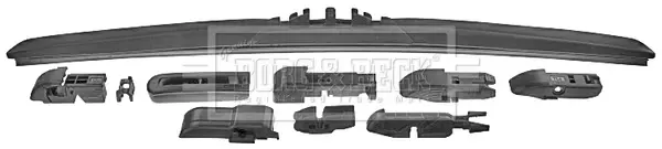 перо на чистачка BORG & BECK         