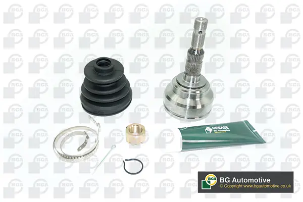 каре комплект, полуоска BGA                 