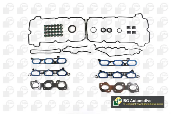 комплект гарнитури, цилиндрова глава BGA                 