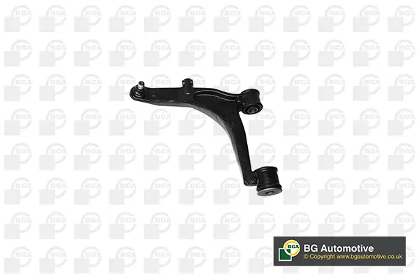 носач, окачване на колелата BGA                 