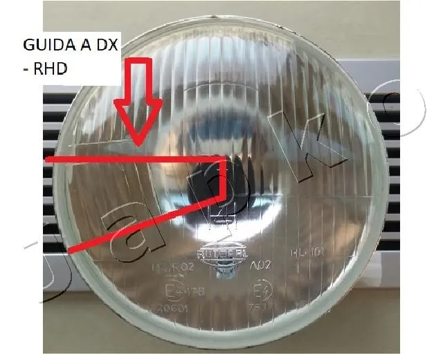 сменяема част на фар, главен фар JAPKO               