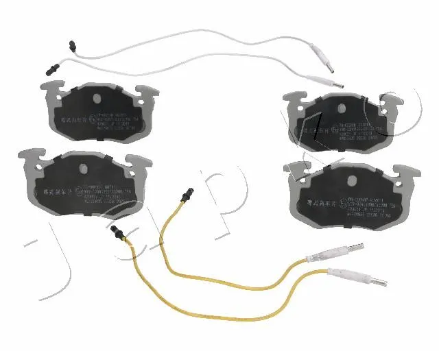 комплект спирачно феродо, дискови спирачки JAPKO               