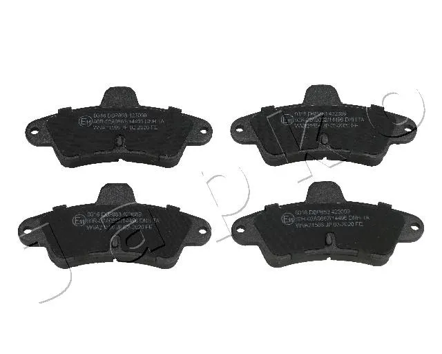 комплект спирачно феродо, дискови спирачки JAPKO               