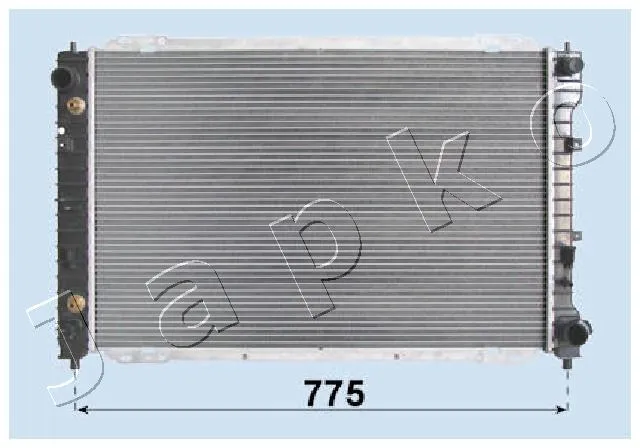 радиатор, охлаждане на двигателя JAPKO               