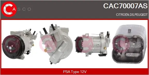 компресор, климатизация CASCO               