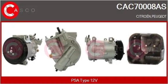 компресор, климатизация CASCO               