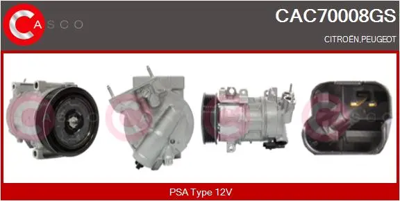 компресор, климатизация CASCO               