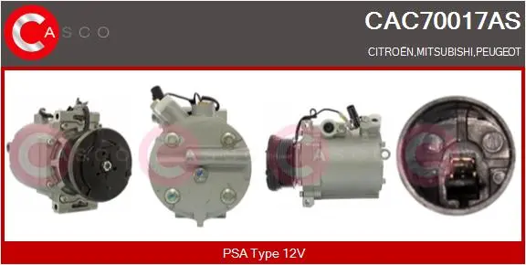 компресор, климатизация CASCO               